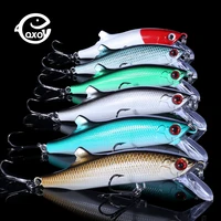 qxo fishing lures minnow crankbaits metal squid artificial bait all good for fishing shad top water pencil painting swing impact