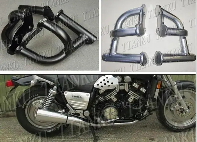 Новая мотоциклетная металлическая защита двигателя для Yamaha vmax 1200 | Автомобили и