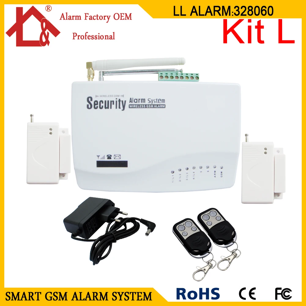GSM беспроводная домашняя охранная сигнализация|system alarm|system securitysystem alarm gsm |