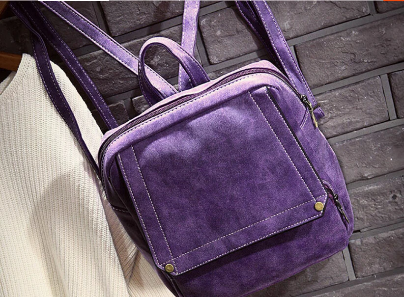 Модный женский милый рюкзак из искусственной кожи для девушек простой