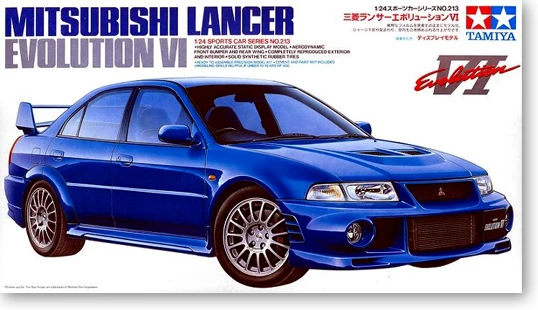 

Lancer Evo VI Lancer 6 поколение 1/24 спортивный автомобиль 24213