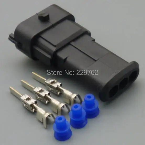 3-контактный водонепроницаемый Автомобильный датчик 3 5 мм разъем давления