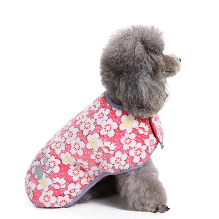 Pet clothing autumn winter reflective dog pet | Дом и сад