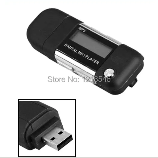 

8GB MP3 USB Music Player Voice Recorder FM Radio Black Free Shipping