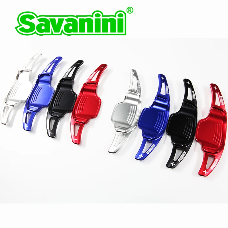 Savanini алюминиевые подрулевые лепестки DSG Shift Paddle Shifter расширение для Buick Regal GS и Camaro(2011-) Авто Стайлинг