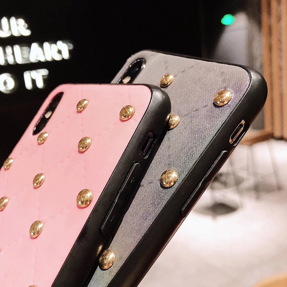Для iPhone Xs MAX X XR Чехол 7 8 плюс крышка Светоотражающая уникальная ткань с клапан в
