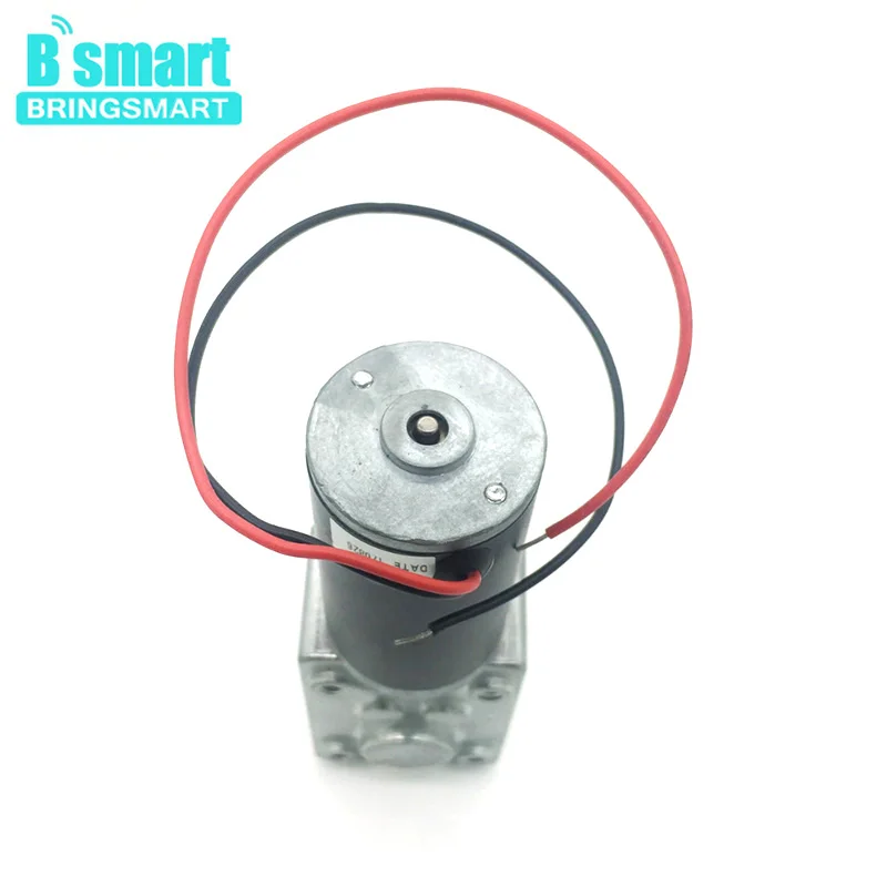 Червячный Шестерни Мотор 12V 24V обратный 12-470 об/мин двигатель постоянного тока с высоким крутящим моментом 3,4-70 кг с встроенной функцией спуска затвора для Шторы машина афиши оборудование для дома высокого качества