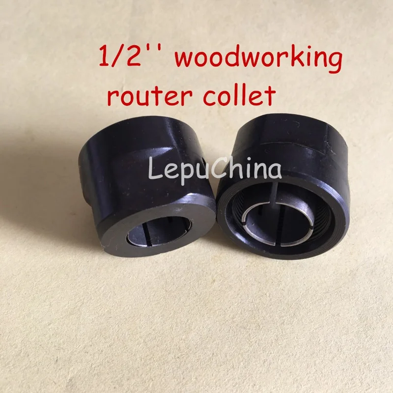 

High quality 2sets woodworking router collet 1/2''cone replacement for Maktec MT362 MT360 router collet power tools accessories