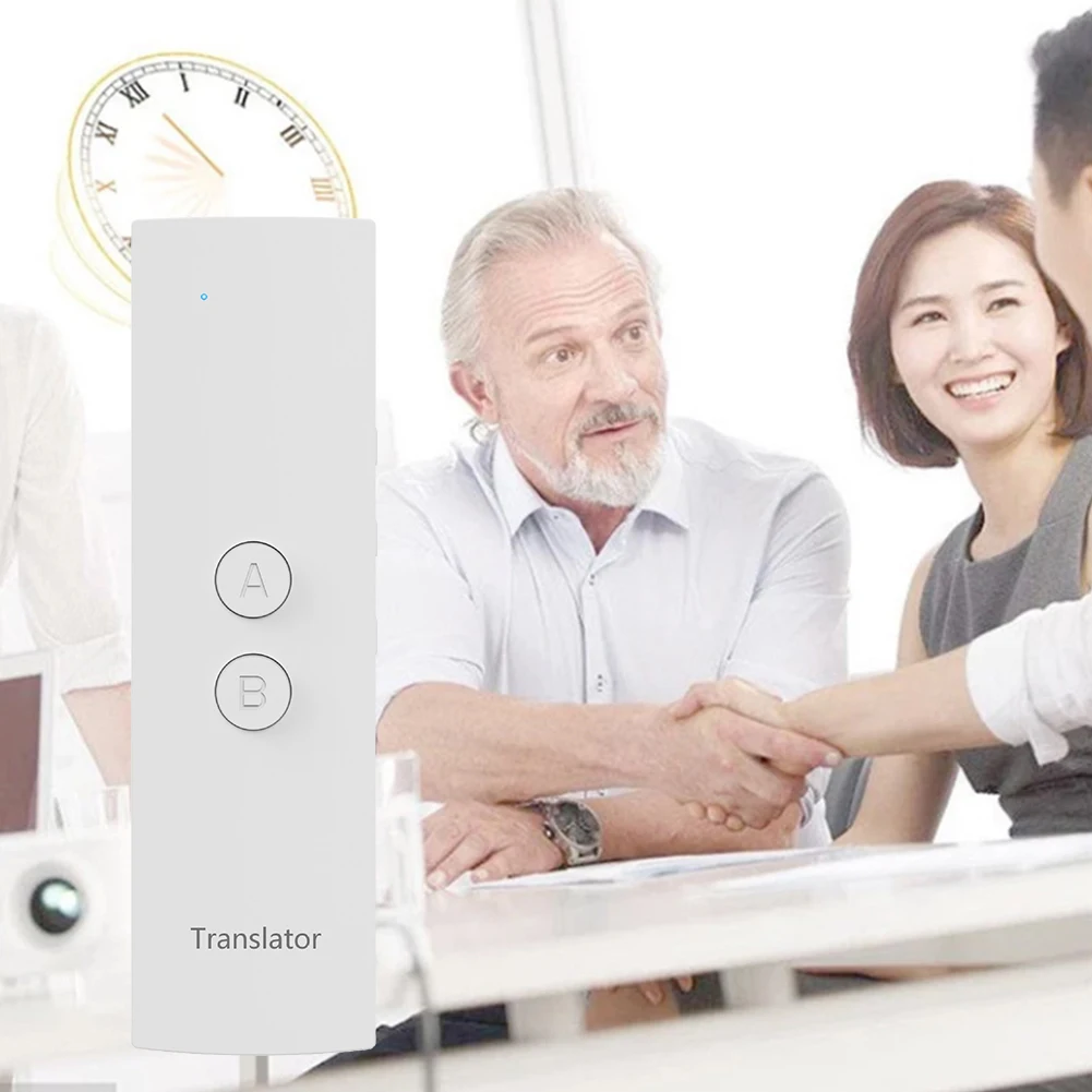 Fast Travel Simultaneous Wireless Accurate Real Time Bluetooth Handheld Voice Translator Portable Multi-language Smart Learning |