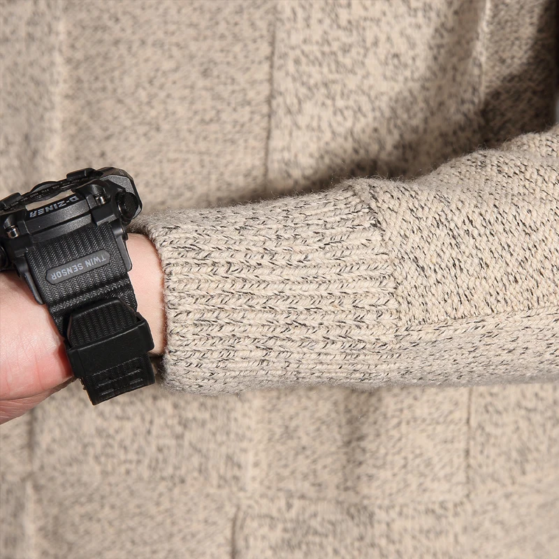 

High Quality Men Cashmere Sweater Pullovers Casual Sweaters Men Large Size Outwear turtleneck Sweaters Winter Warm Sweaters