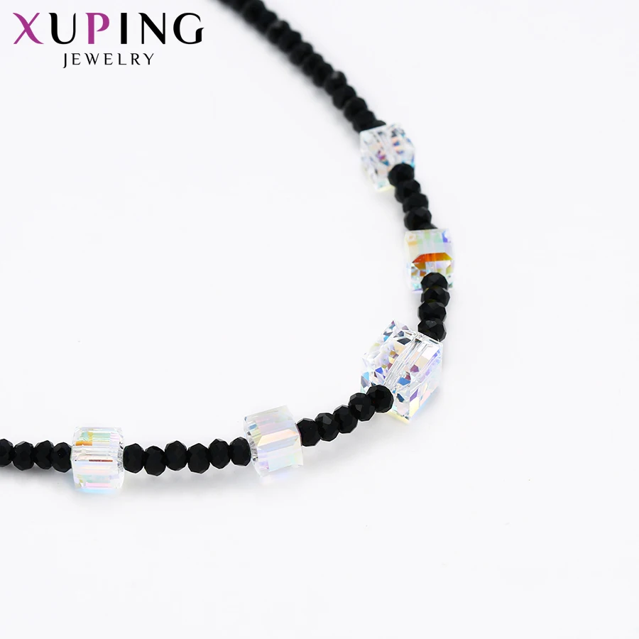 Xuping модное ожерелье с кристаллами от Swarovski модные ювелирные изделия вечерние