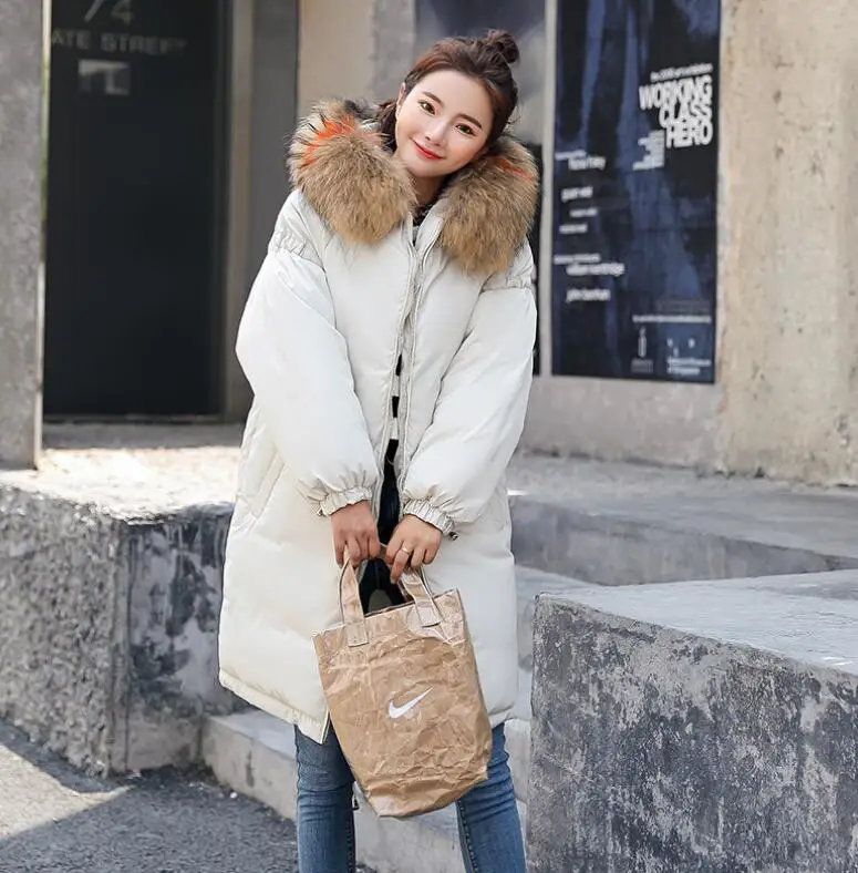 МОДА Casul меховые пальто с капюшоном для беременных зимние свободные пуховики