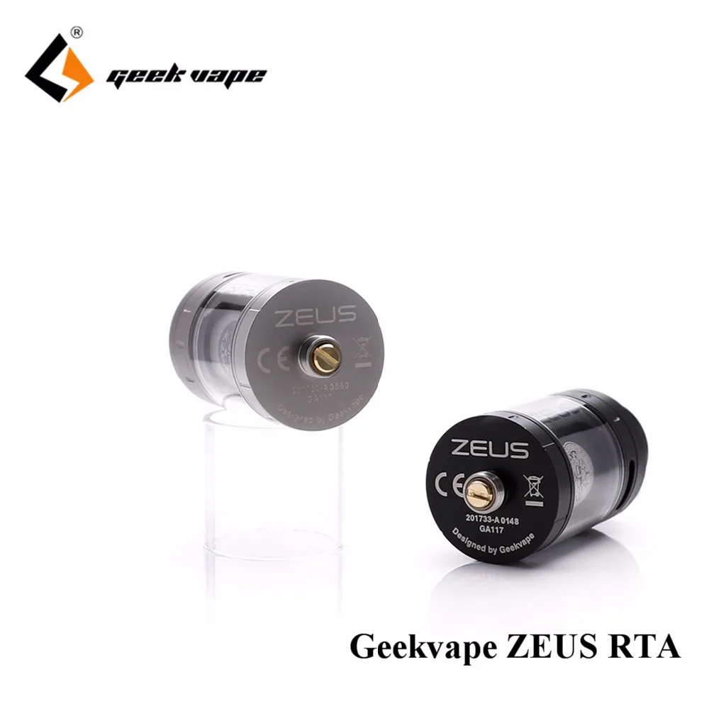 Free gift Geekvape Zeus RTA best flavor ecig atomizer 2ml 3D airflow E Cigarette Atomizer for Aegis Box MOD | Электроника