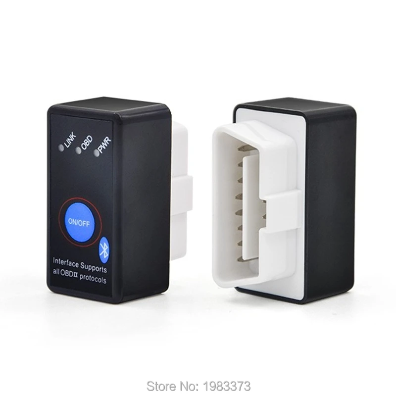 Автоматический сканер OBD2 ELM327 V1.5 с выключателем питания Супер Мини ELM 327 Bluetooth 25K80
