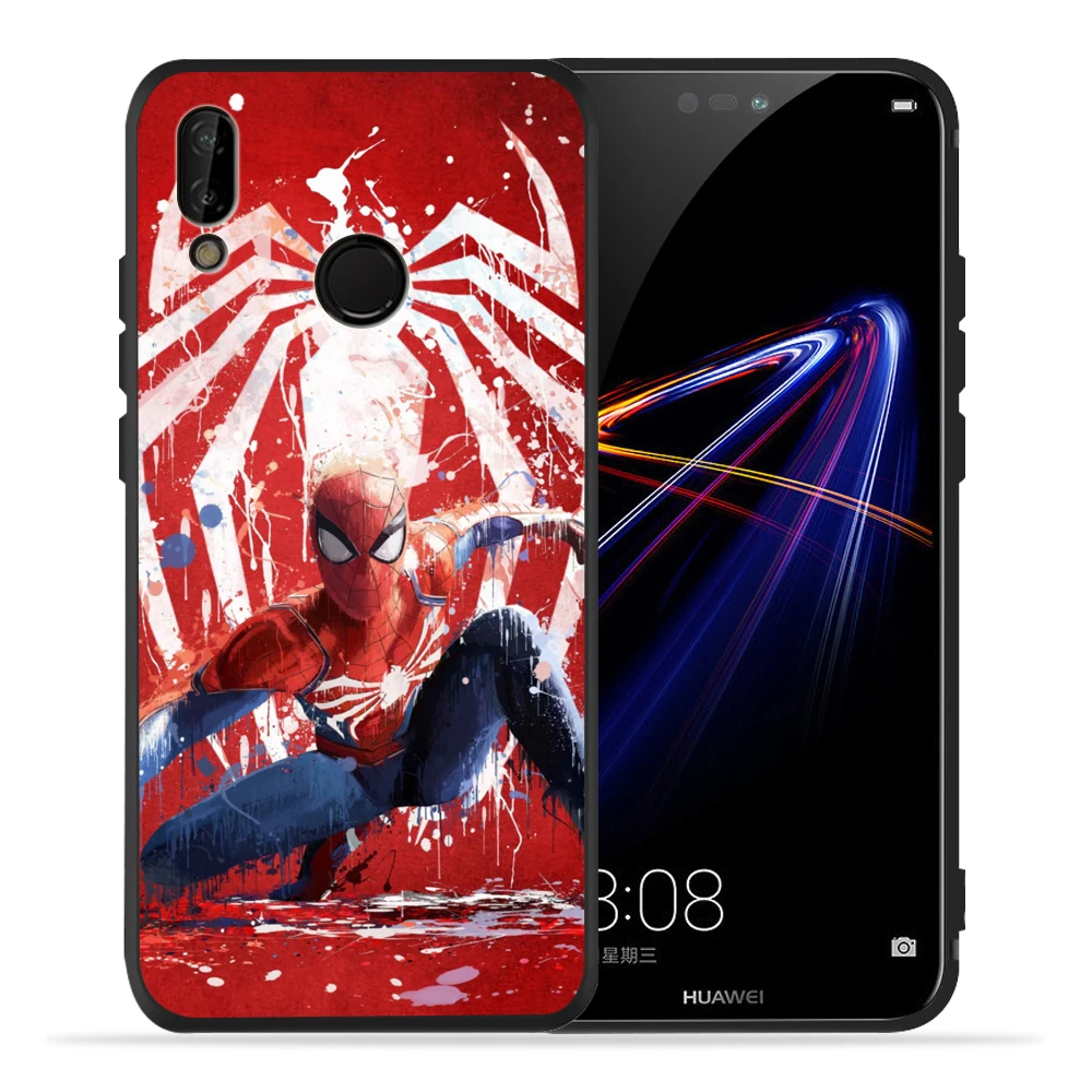 01 Чехол для huawei P20 Lite P30 Pro P10 Lite P8Lite P9Lite чудо-яд Дэдпул Человек-паук Мягкий чехол для huawei P Smart - Цвет: 01