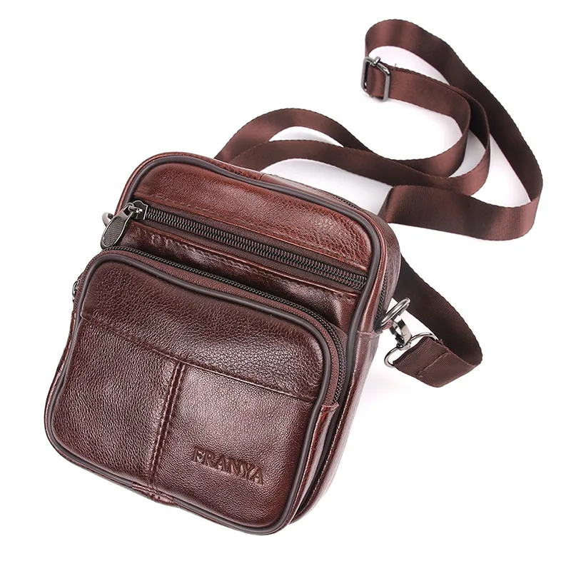 Genuino Сако de couro Homens DOS sacos де pequeno клапаном Сумки на плечо Bolsas ombro masculino делать mensageiro |