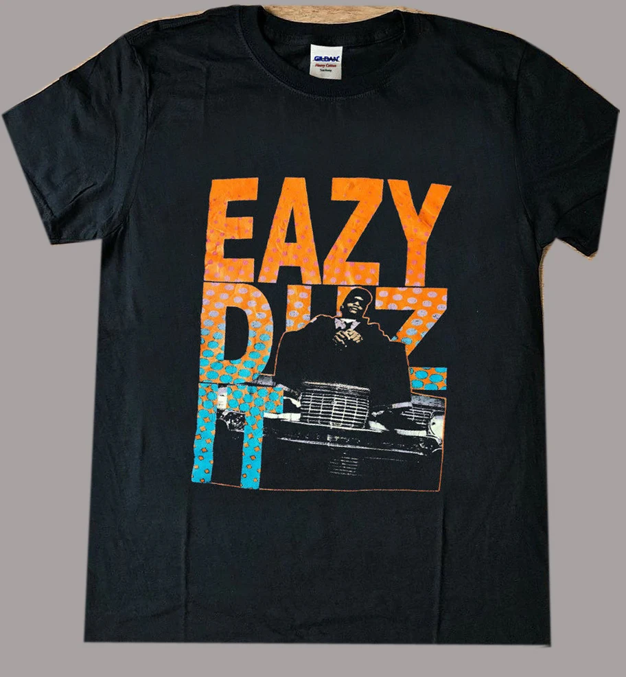 Футболка Vtg Rare Eazy E Ruthless Records n.w. A. Новая модная повседневная хлопковая футболка с
