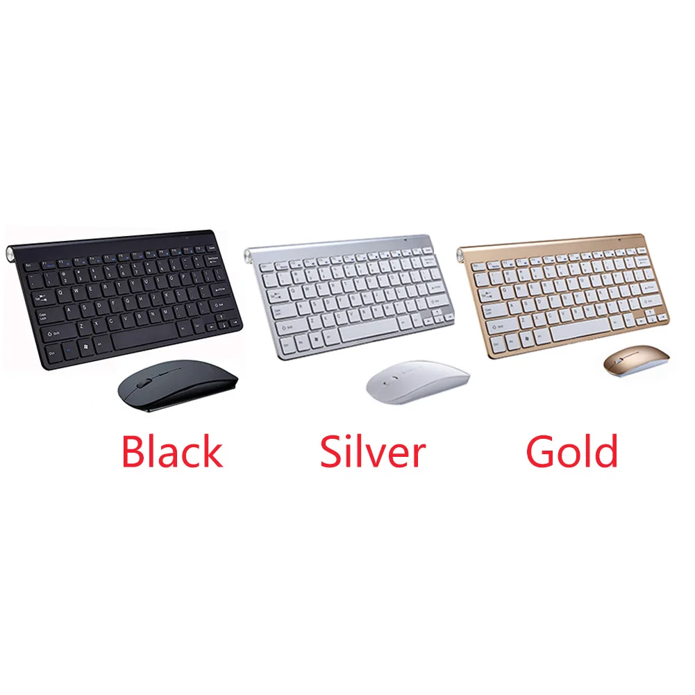 78 Keys Thin USB Quiet Laptops Android Keyboard Windows X Architecture Desktops With Mouse Wireless Ultra Slim | Компьютеры и офис