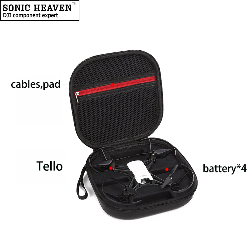 Новое поступление PU Tello чехол для переноски коробка для хранения для DJI Tello drone сумка портативный защитный чехол tello Drone аксессуары