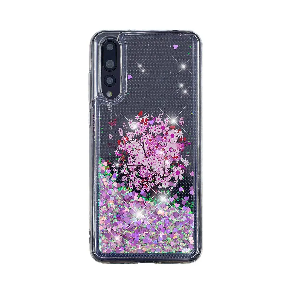 Чехол для телефона Honor 10 9 Lite жидкость зыбучие пески Чехлы huawei P8 P20 Коврики 2017