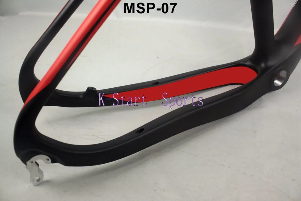 2016 mtb bike carbon frame t800 ud bsa bb30 matte glossy clamp headset mountain 135*9 customised 29er 15.5 17.5 19 1200g | Спорт и
