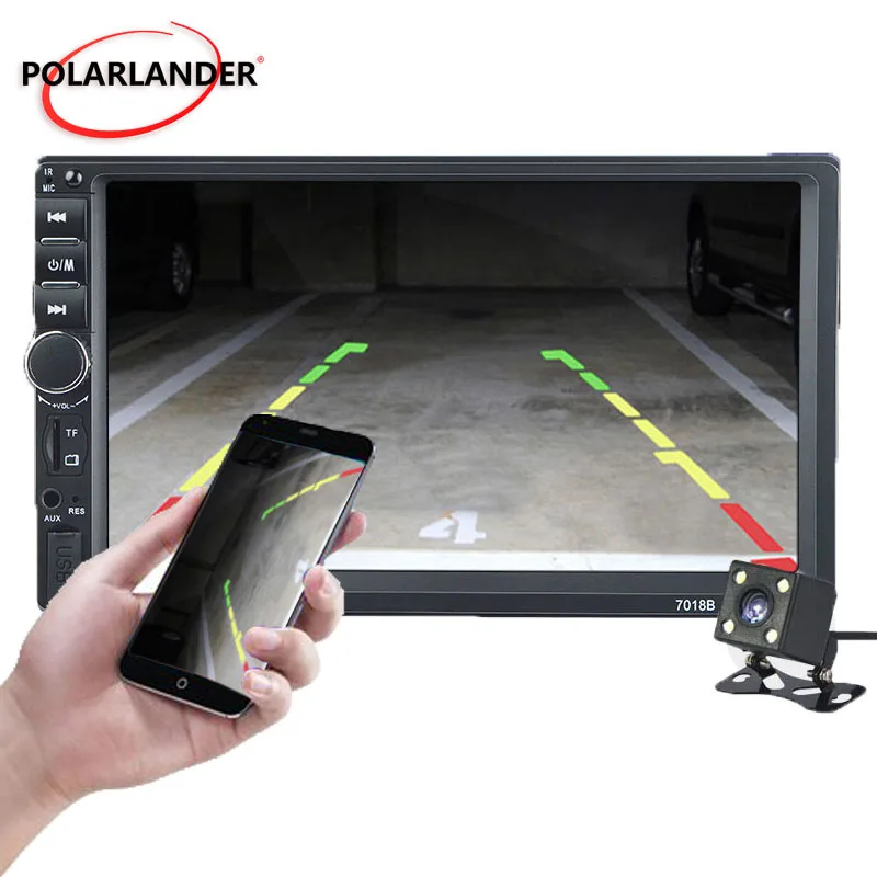 Автомагнитола Mirror Link автомобильное радио Bluetooth 2 Din аудио сенсорный ЖК экран 7