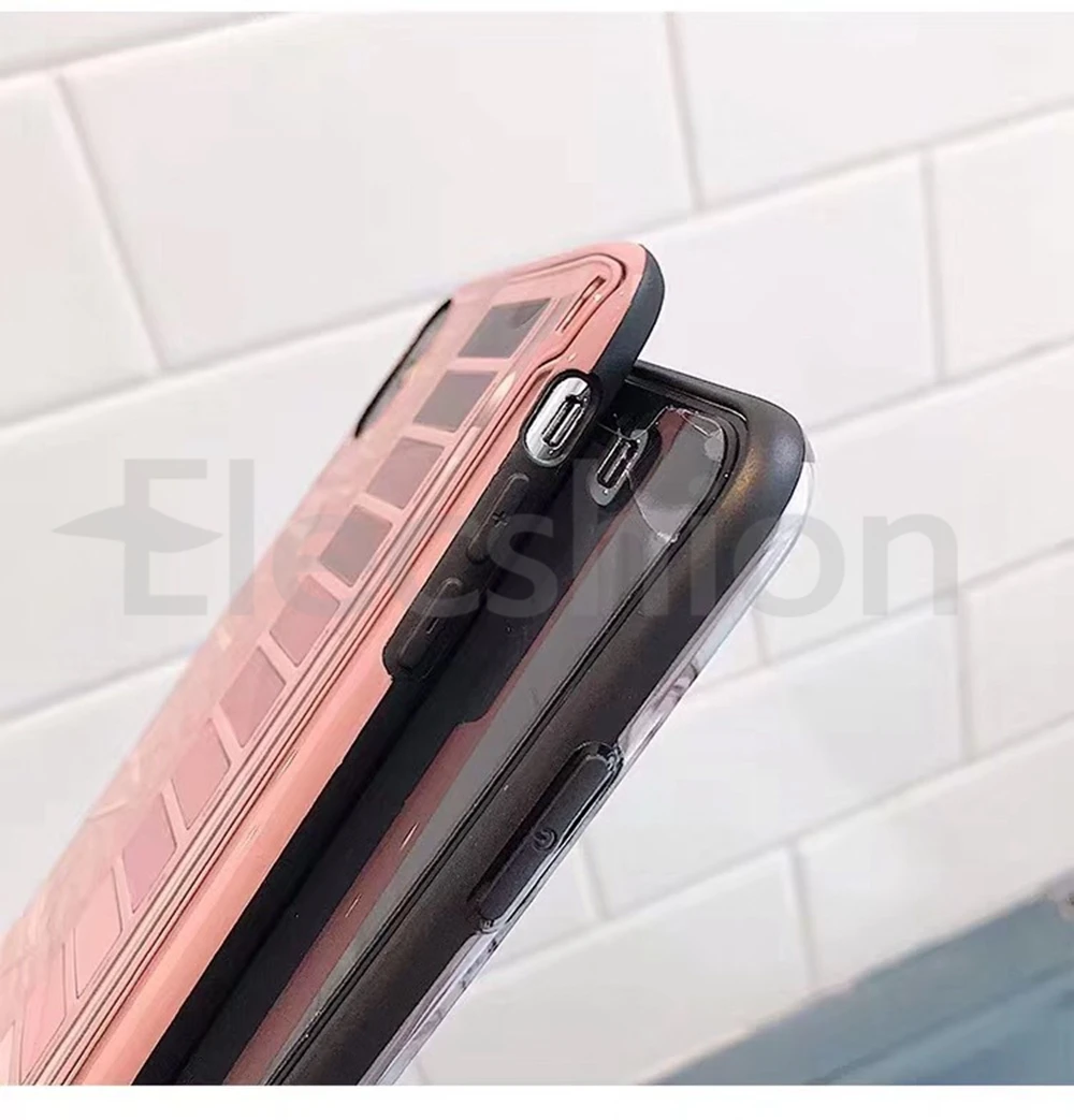 Роскошный макияж тени для век Палитра чехол для телефона iPhone 7 глянцевый мягкий силиконовый X XR XS Max для iPhone 8 Plus 6 6s Модный чехол