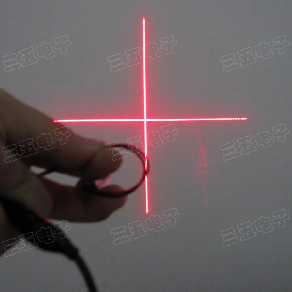 free shipping 5mW laser pointer criss cross laser pointer module diy red laser pointer module 650nm 12.0x35mm