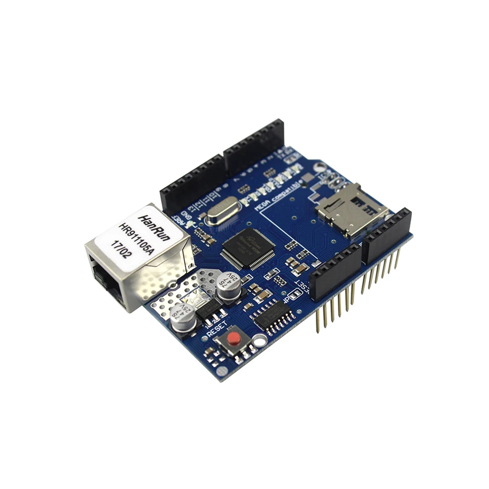 Материнская плата W5100 Ethernet Shield с поддержкой MEGA GDeals 1 шт. | Компьютеры и офис