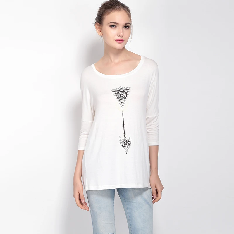 МОЙ MAYAASOS 2017 Новый Женщин Летняя Мода Этническая Отпечатано Случайные Свободные