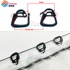 Тент для парусов Tewango, 50 шт. в упаковке, сетка от вредителей, сетка для защиты от брезента, крючки для навеса солнцезащитный козырек, парус, набор аксессуаров, садовые инструменты