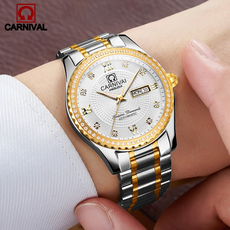 Часы наручные мужские автоматические брендовые роскошные карнавальные