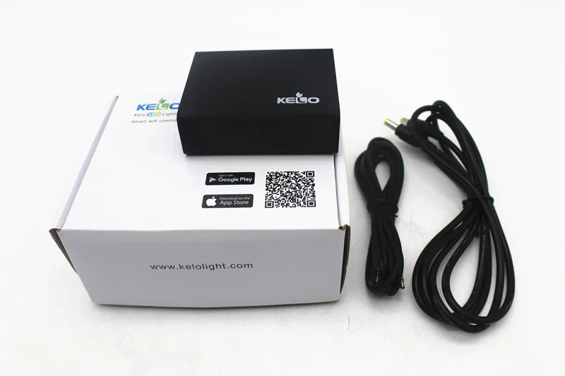 WIFI controller Программируемый светодиодный светильник keloray KELO с Wi-Fi, таймер, полный спектр, светодиодный светильник для аквариума с регулируемой яркостью, коралловый риф, морская рыба, светильник для выращивания - Цвет: WIFI controller