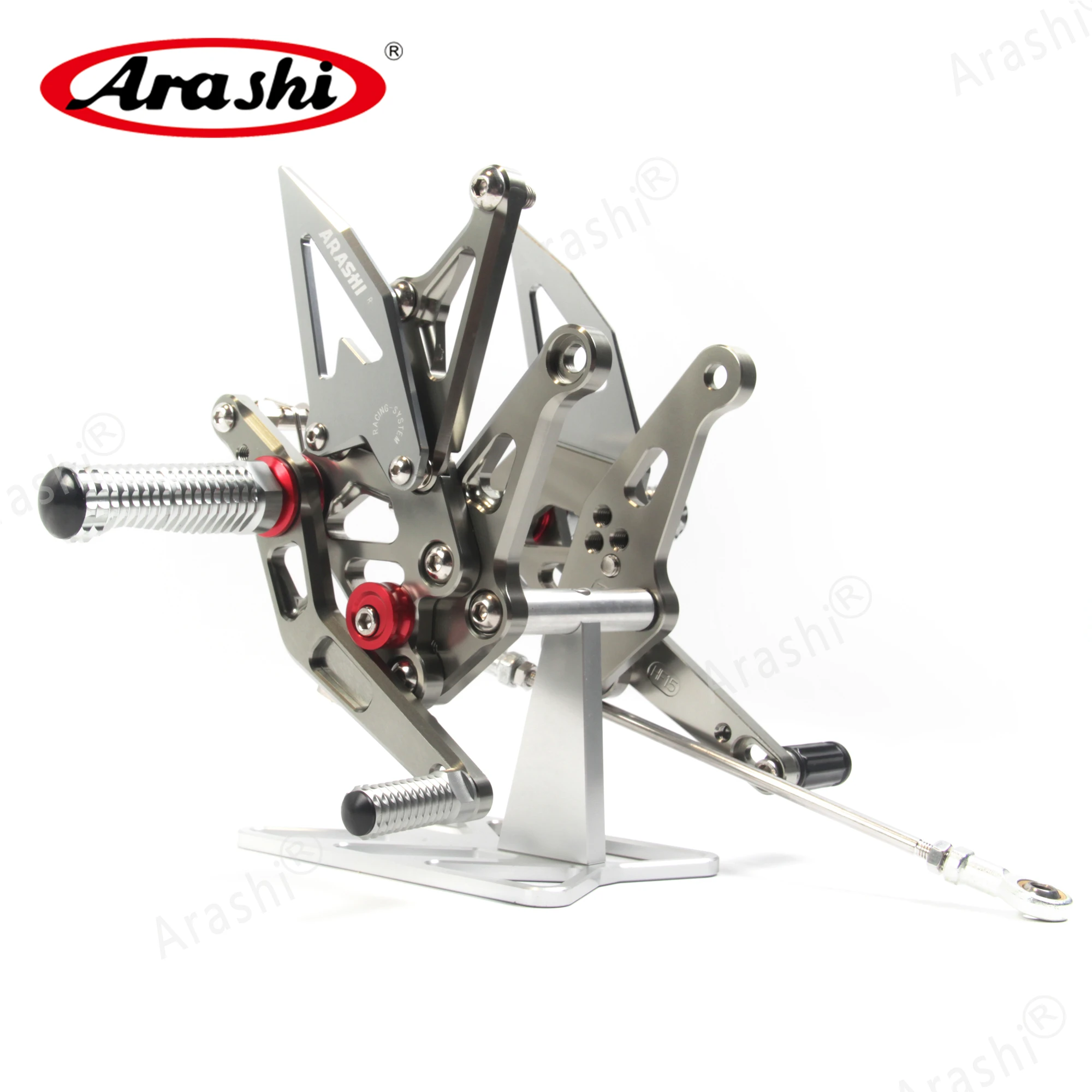 Arashi Z1000- CNC регулируемая подножка для KAWASAKI Z 1000 CNC Rearset подножки Z1000SX Ninja 1000