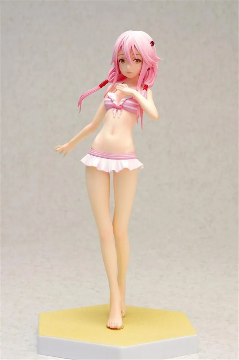 2017 популярная волна Guilty Crown Yuzuriha Inori ПВХ Фигурки игрушки Аниме Сексуальная