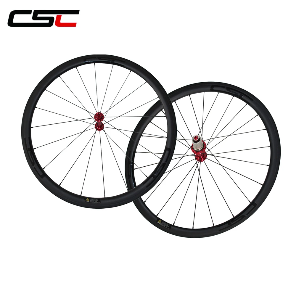 CSC только 1280 г супер легкий Powerway R13 керамический подшипник ступицы глубокий 38 мм