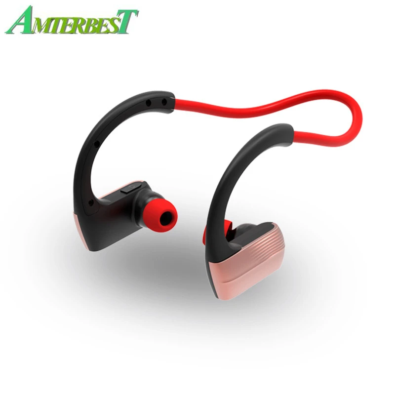 AMTERBEST P9 Bluetooth гарнитура IPX4 устойчивое спортивные наушники стерео Беспроводной HD