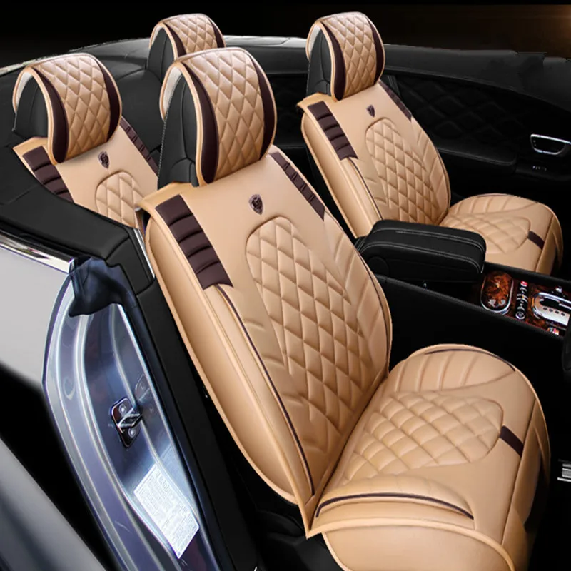 3D Стильный чехол для автомобильного сиденья Volvo C30 S40 S60L V40 V60 XC60 XC90