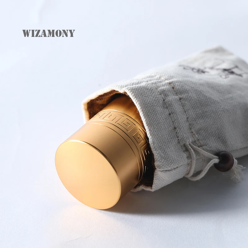 Маленькая чайная банка wisamony 70 мл цветная из нержавеющей стали герметичная трубка