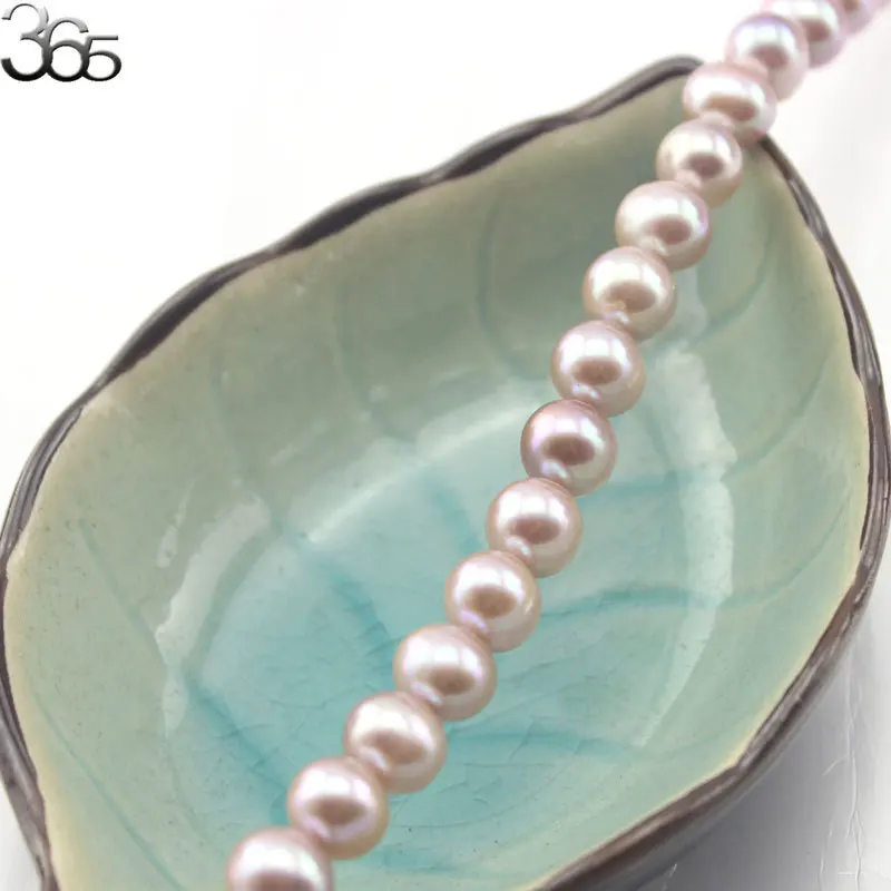 Free Shipping AAA Grade 8-9mm White Pink Purple Gray Natural Freshwater Pearl Round DIY Beads Strand 15'' |
