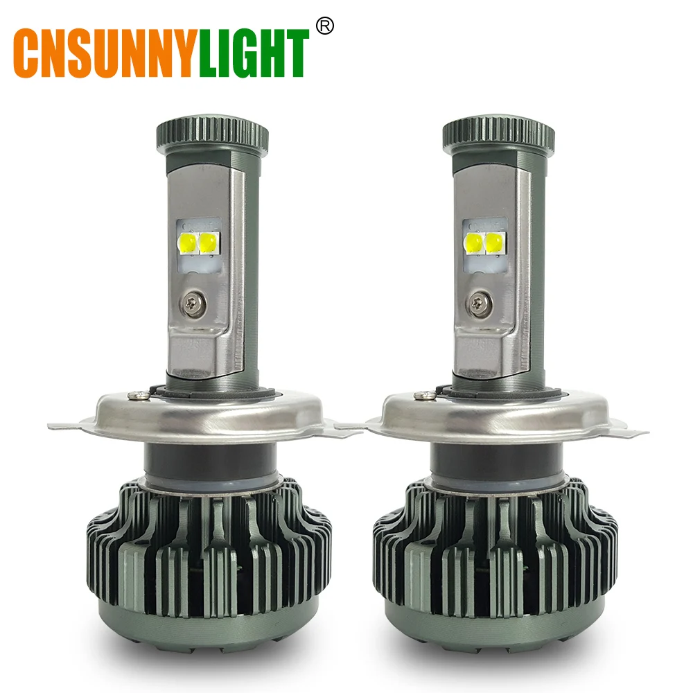 CNSUNNY светильник Led для автомобиля H13 9008 Hi/Lo луч 8000лм XP L чипы турбо головной лампы