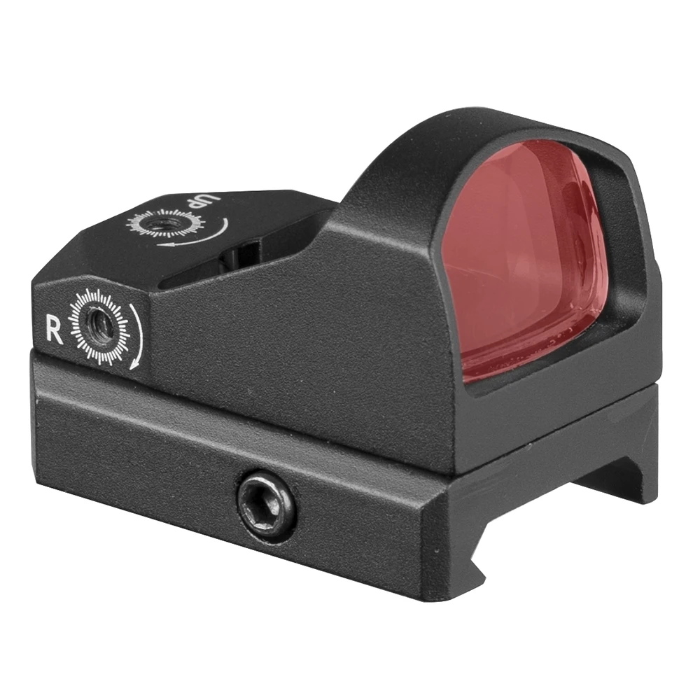 1X 2MOA Red dot Scope Mini Sight Кнопка регулировки тактический Водонепроницаемый охотничий