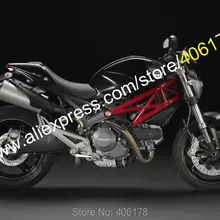 Для поездок на мотоцикле Ducati 696 795 796 M1100 2009 2010 2011 2012 2013 1100 1100S Черный