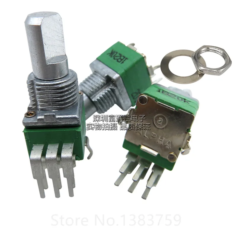 

RD902F-40E1-15F-1B20K двойная 6-футовая изогнутая рукоятка B20K, длина 15 мм