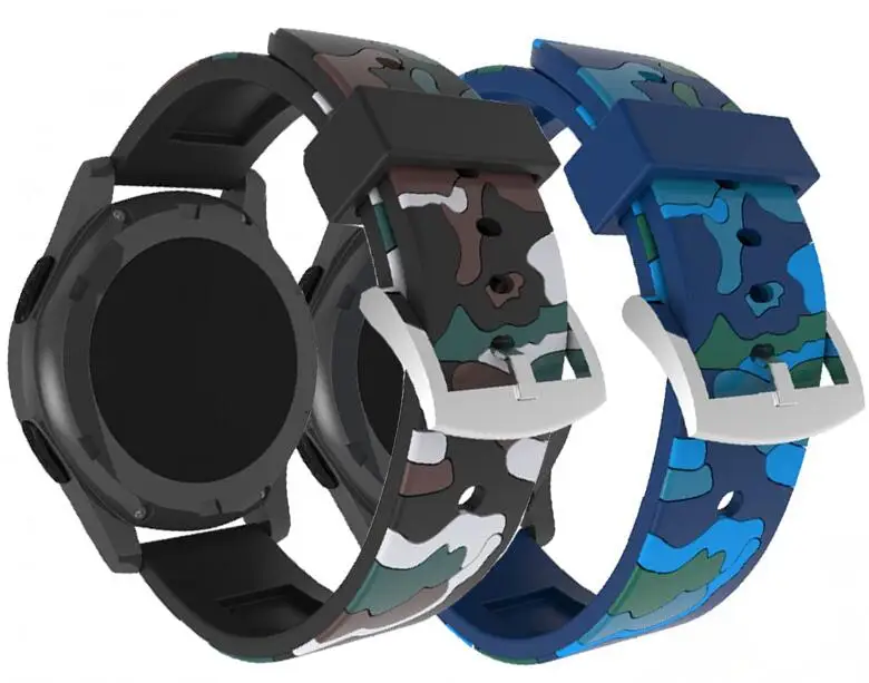 22 мм 20 huawei gt 2 galaxy Watch 42mm 46 группа huami amazfit bip каучуковый ремешок для samsung Шестерни S3 S2