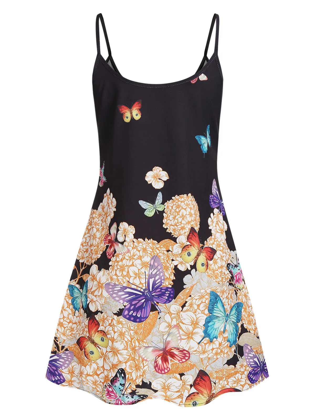 Женское платье туника с цветочным принтом Kenancy летнее пляжное мини в стиле бохо