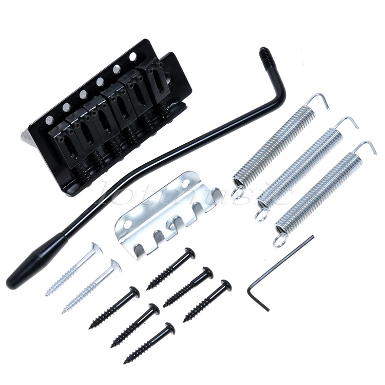 Тремоло-Система 6 Струны для Электрогитары Частей Аксессуары Золото Черный Хром