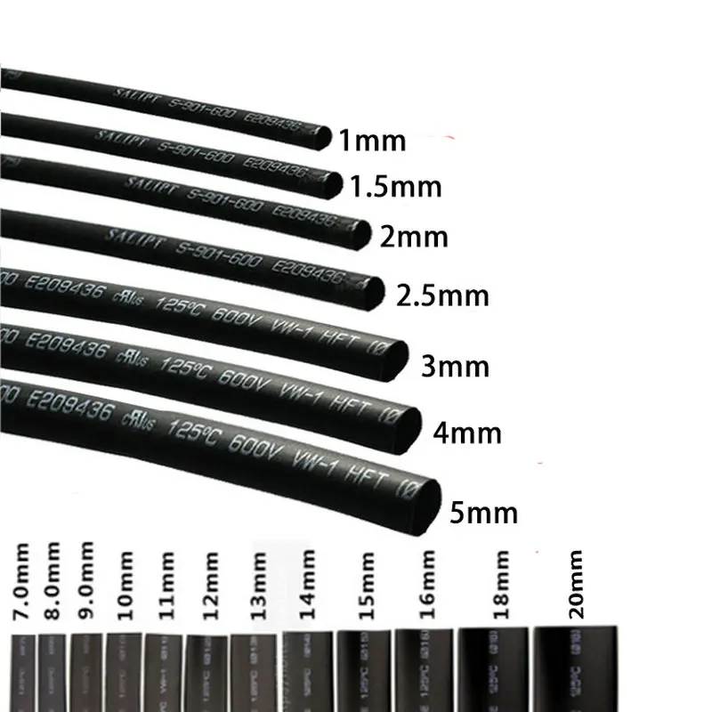 200 м/набор термоусадочные трубки 3 0 мм|heat shrink set|tube cablesshrink tube set |