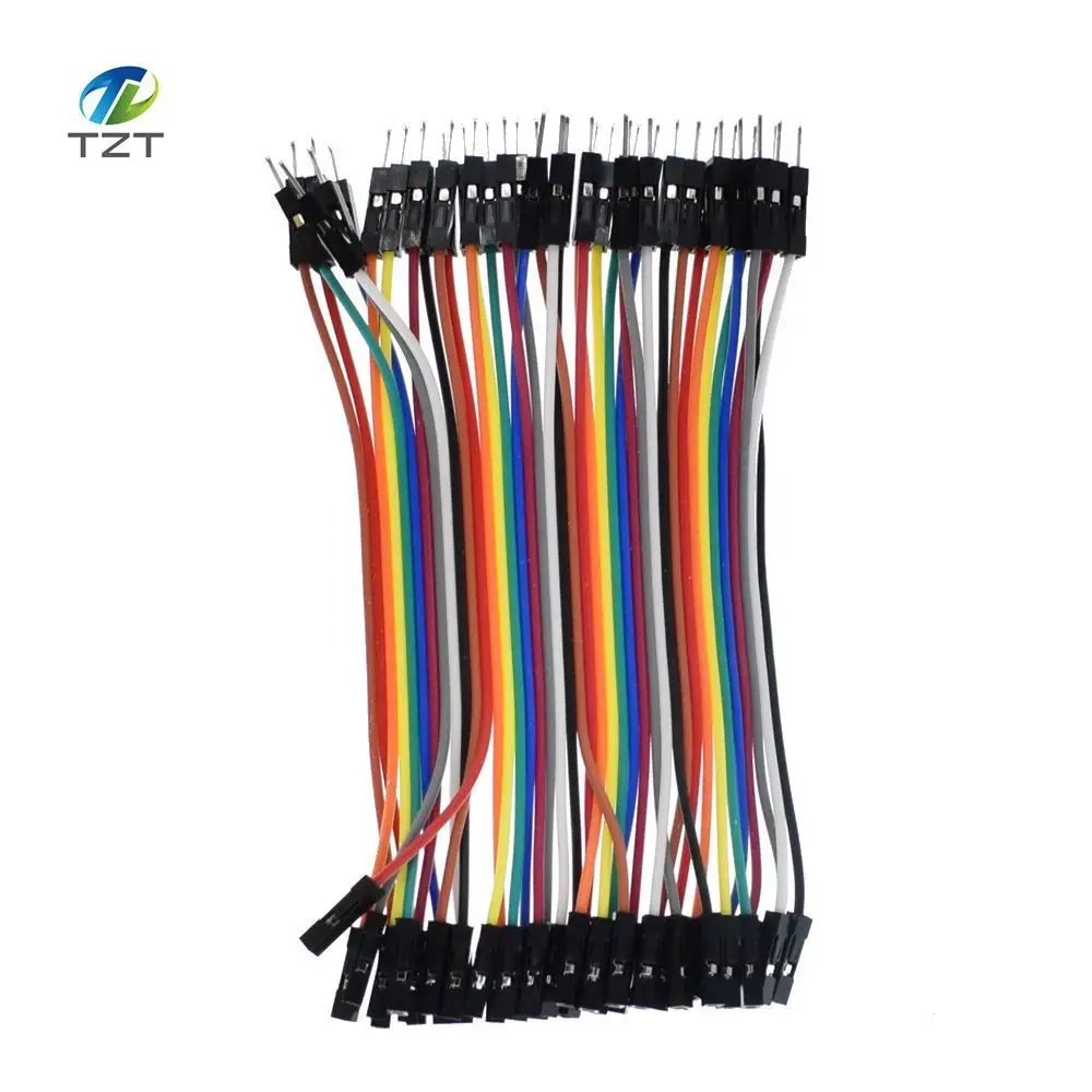 1 партия = 400 шт. 10 см 2 54 мм 1pin 1p перемычка Папа мама кабель Dupont для Arduino|cable dupont|jumper