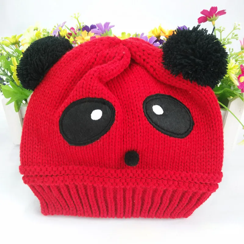 Новорожденных младенца вязания крючком шляпа девушки парни шерстяная шапочка